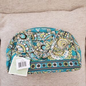 Vera Bradley Vintage Lola Handbag In Peacock Pattern
